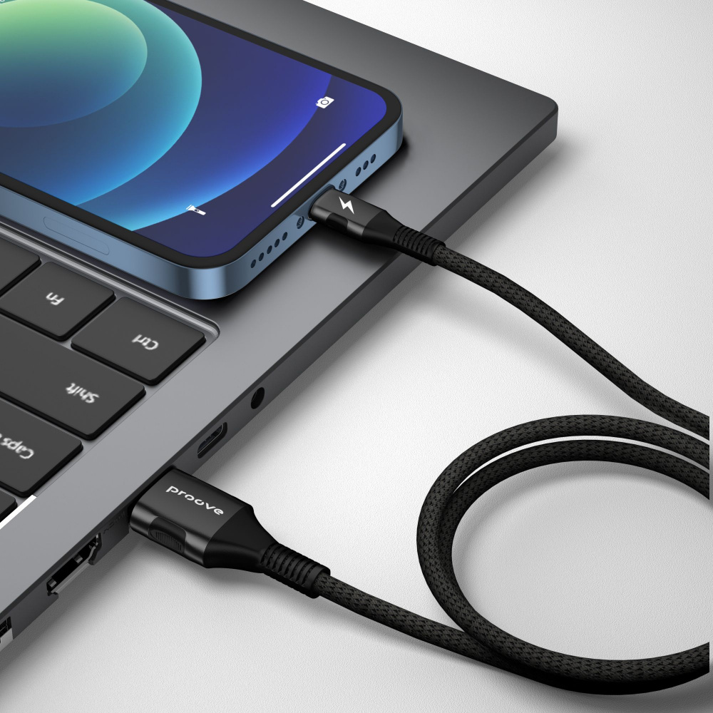 Кабель Proove Braided Scout USB to Lightning 2.4A (1m) — Придбати в Україні - фото 4