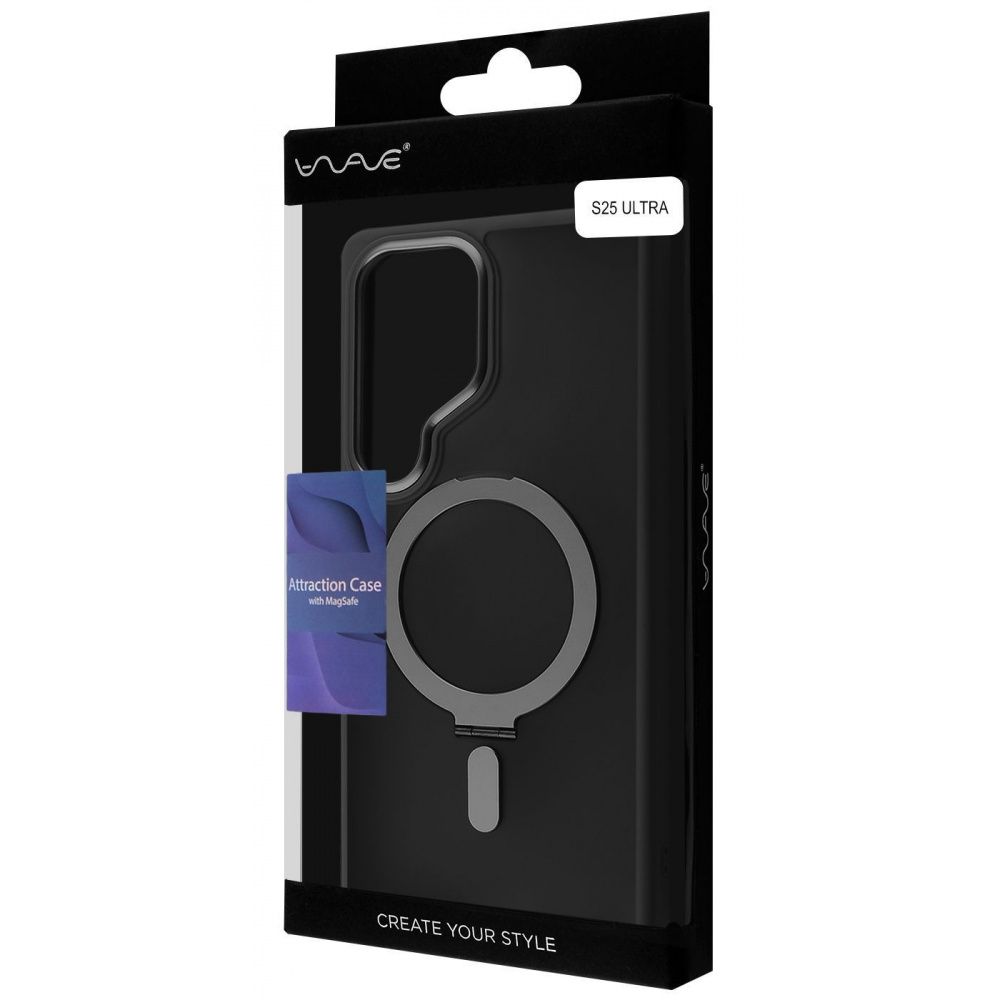 Чехол WAVE Attraction Case with Magnetic Ring Samsung Galaxy S25 Ultra - фото 1