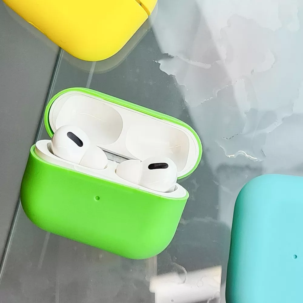 Чехол Silicone Case Slim for AirPods Pro - фото 5