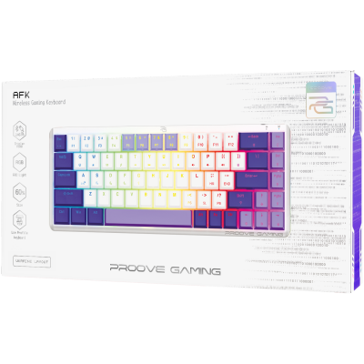 Купить Беспроводная клавиатура Proove  Gaming AFK (Ukraine Layout) 64744 - Ncase
