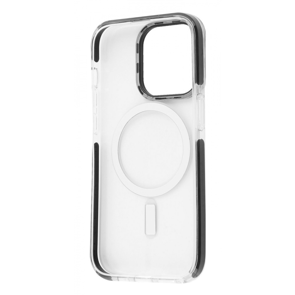 Чехол WAVE Clear Case Side with Magnetic Ring iPhone 15 Pro