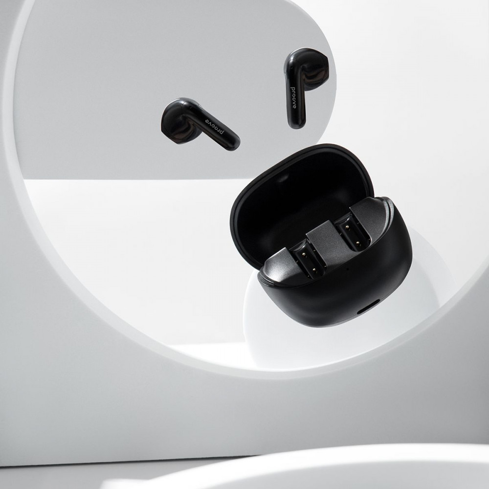 Бездротові навушники Proove Logic TWS (APP) pearl white на малюнкі №15