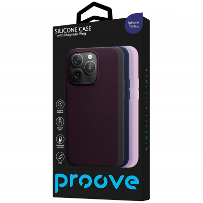 Чохол Proove Silicone Case with Magnetic Ring iPhone 14 Pro — Придбати в Україні