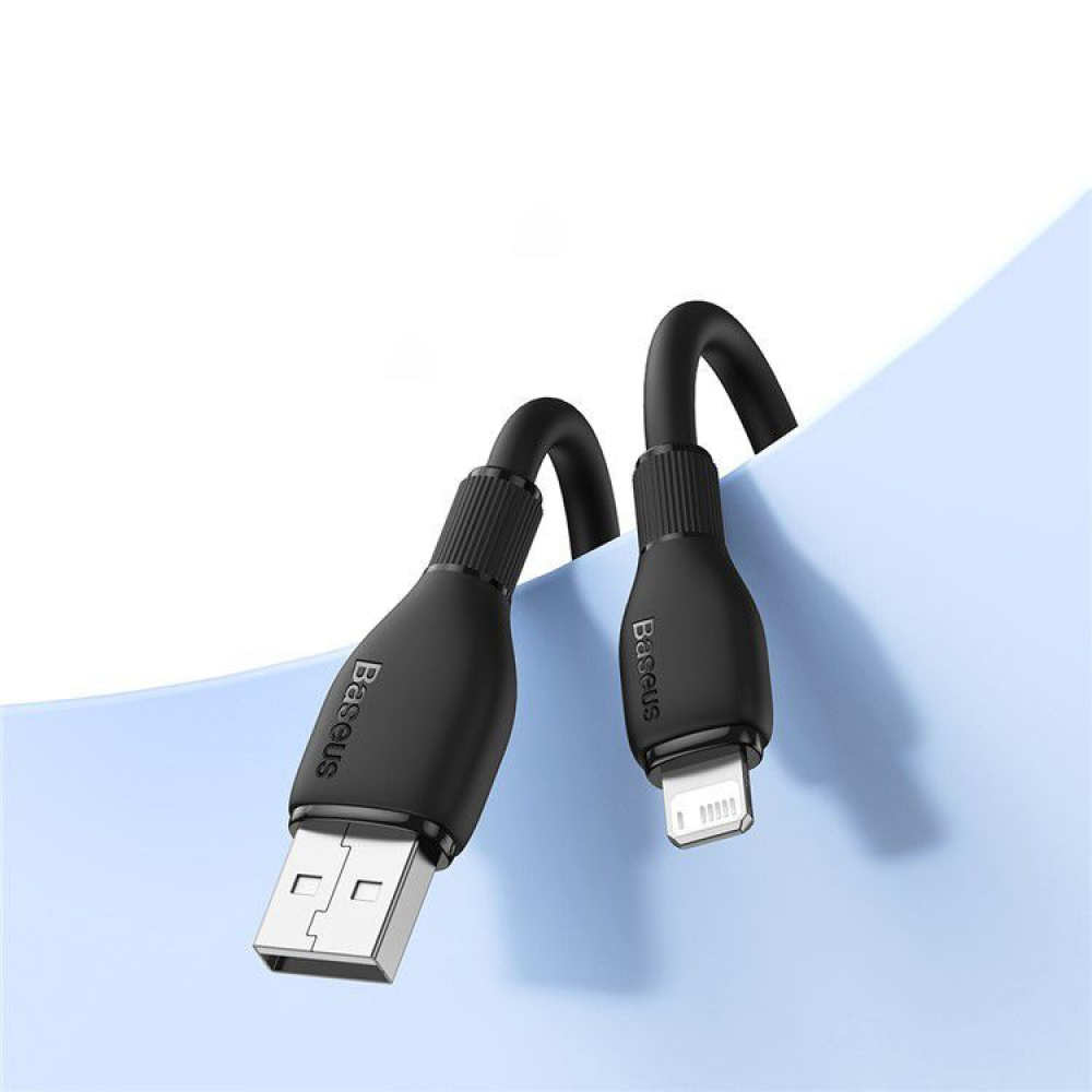 Кабель Baseus Pudding Series Fast Charging Lightning 2.4A (1,2m) — Придбати в Україні - фото 3