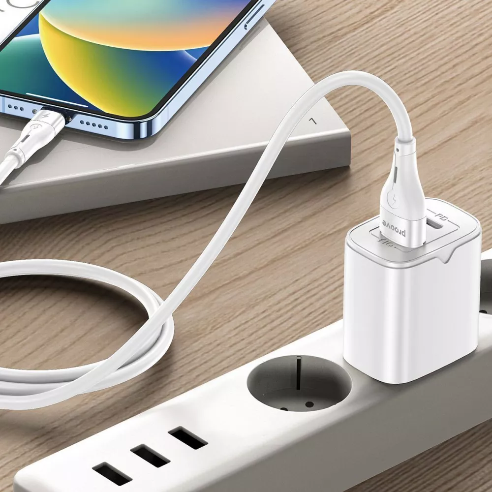 Кабель Proove Soft Silicone USB to Type-C 2.4A (1m) - фото 8
