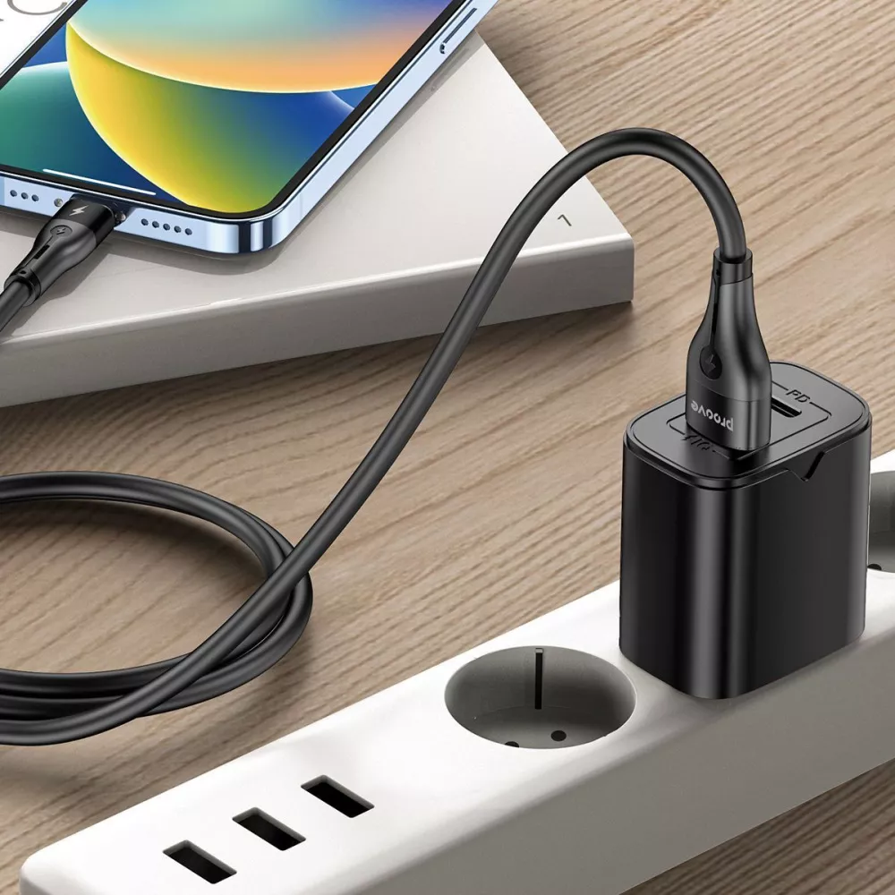 Кабель Proove Soft Silicone USB to Type-C 2.4A (1m) - фото 9