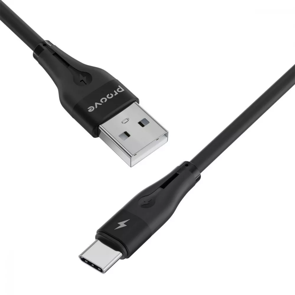 Кабель Proove Soft Silicone USB to Type-C 2.4A (1m) - фото 6