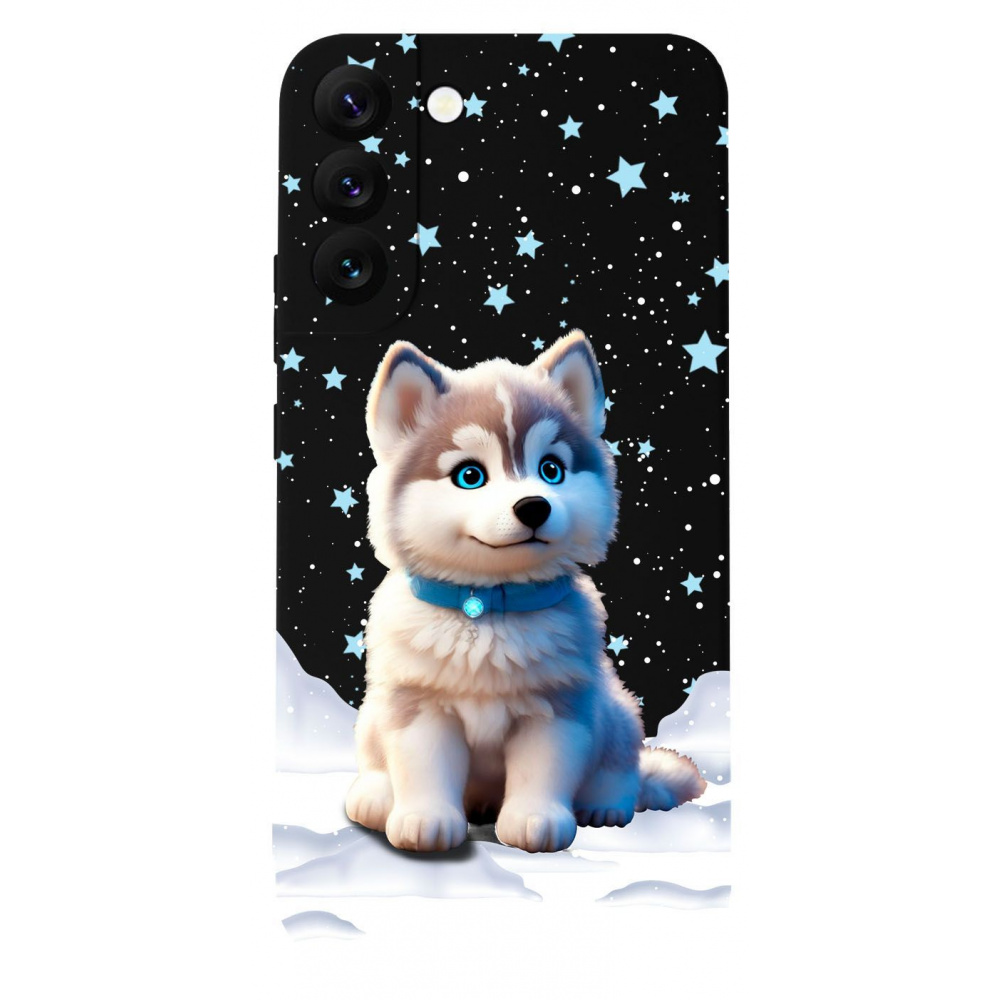 Чехол WAVE Snowy animals Black Matt Xiaomi Redmi Note 8 Pro (stock)