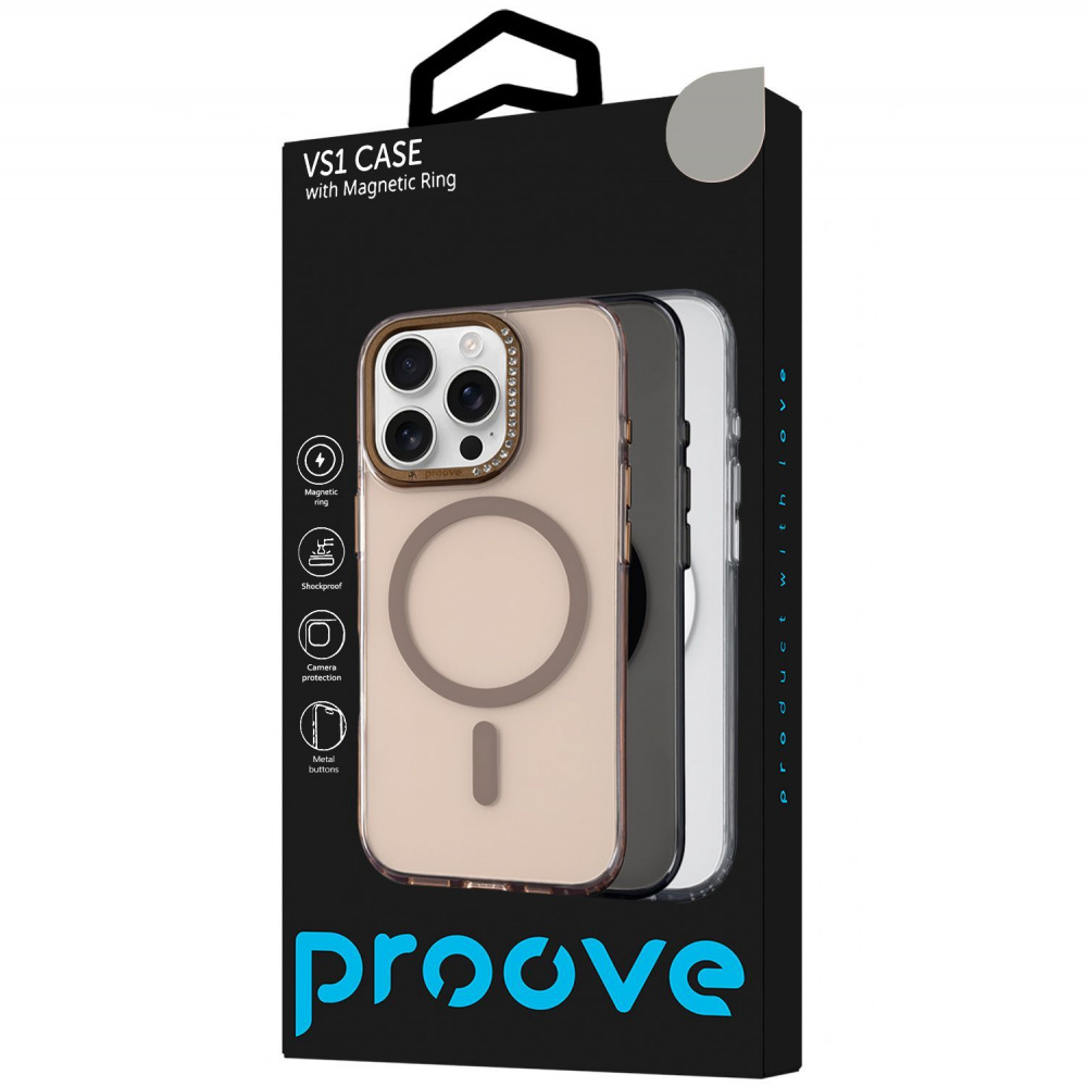 Чохол Proove VS1 Case with Magnetic Ring iPhone 15 Pro — Придбати в Україні - фото 1