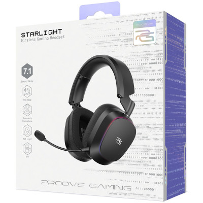 Купить Беспроводная игровая гарнитура Proove Gaming Starlight (APP) 71093 - Ncase