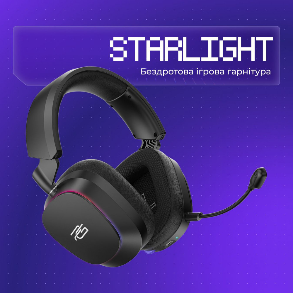 Бездротова ігрова гарнітура Proove Gaming Starlight (APP) — Придбати в Україні - фото 2
