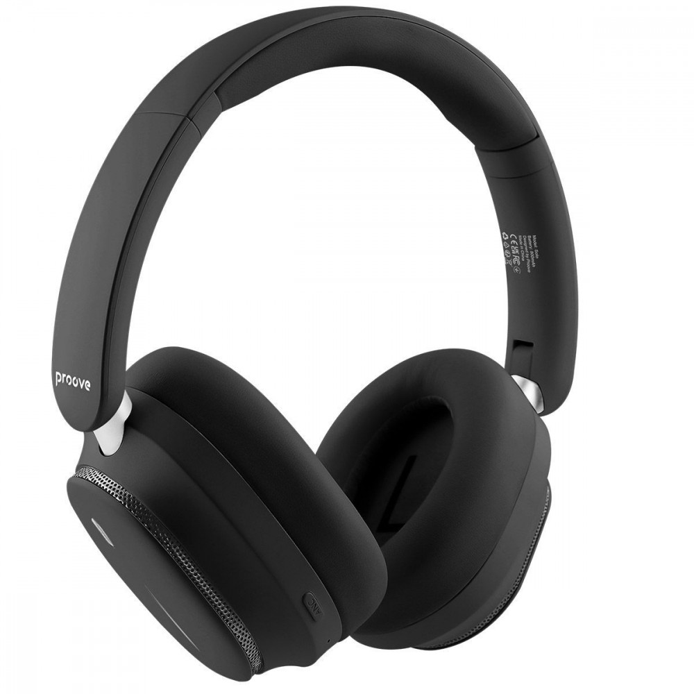 Бездротові навушники Proove Solo with ANC (APP) black (HPSL0001AP01) Чорний на малюнкі №11