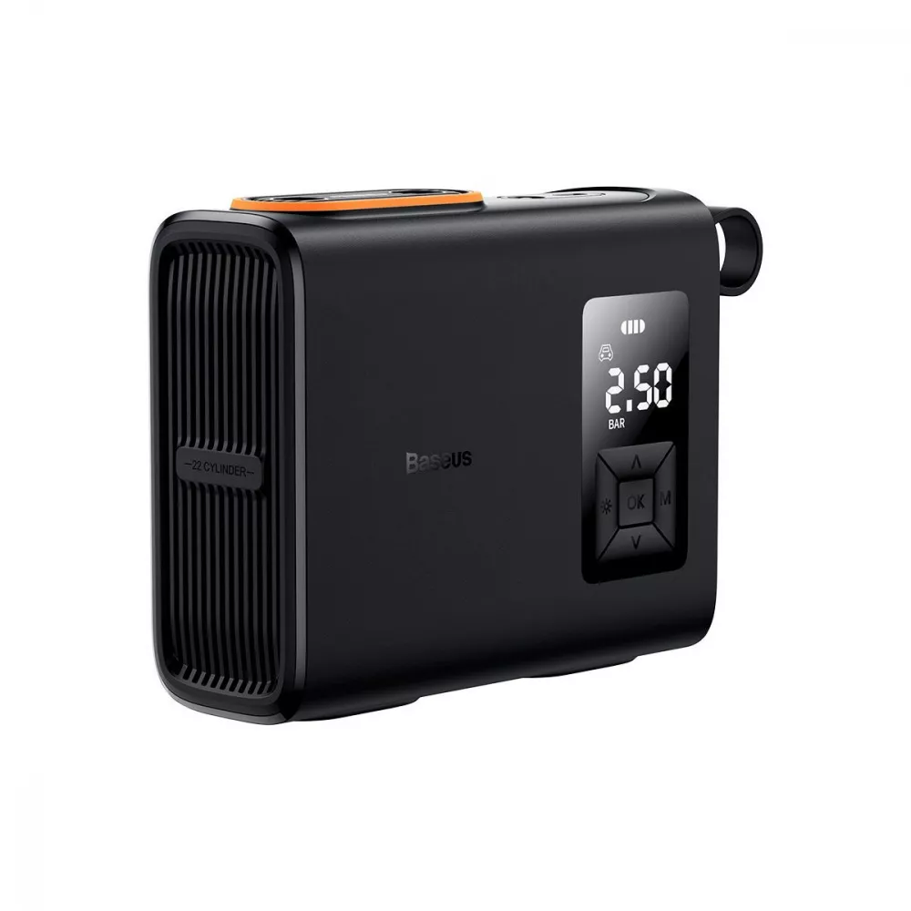 Автомобильный насос Baseus Mega EnergyPump Series Dual Cylinder Wireless - фото 3