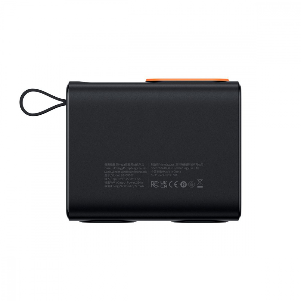 Автомобільний насос Baseus Mega EnergyPump Series Dual Cylinder Wireless — Придбати в Україні - фото 4
