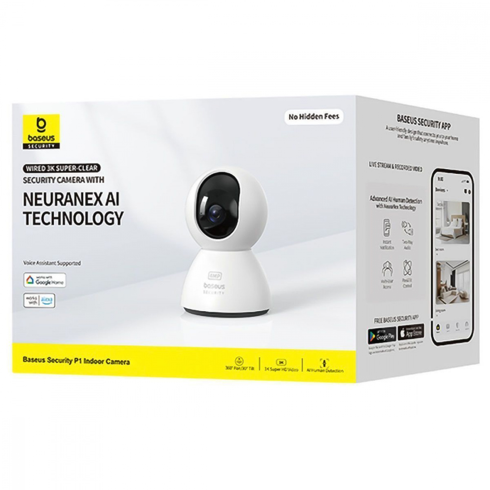 Camera Baseus Security P1 Indoor 3K - фото 1