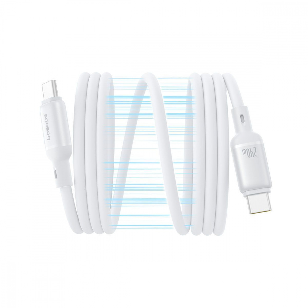 Кабель Baseus PicoGo Magnetic Liquid Silicone Type-C to Type-C 240W (1m) — Придбати в Україні - фото 3