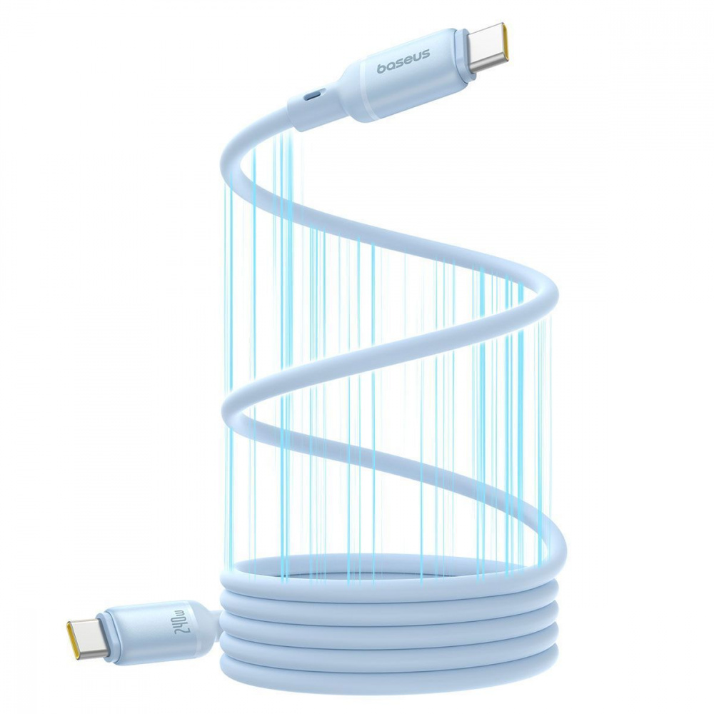Кабель Baseus PicoGo Magnetic Liquid Silicone Type-C to Type-C 240W (1m) — Придбати в Україні - фото 4