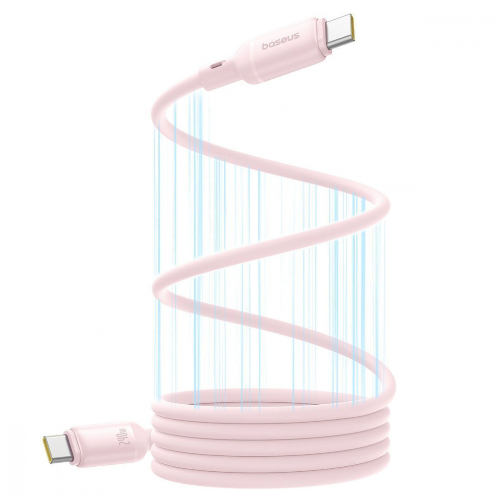 Кабель Baseus PicoGo Magnetic Liquid Silicone Type-C to Type-C 240W (1m) — Придбати в Україні - фото 6