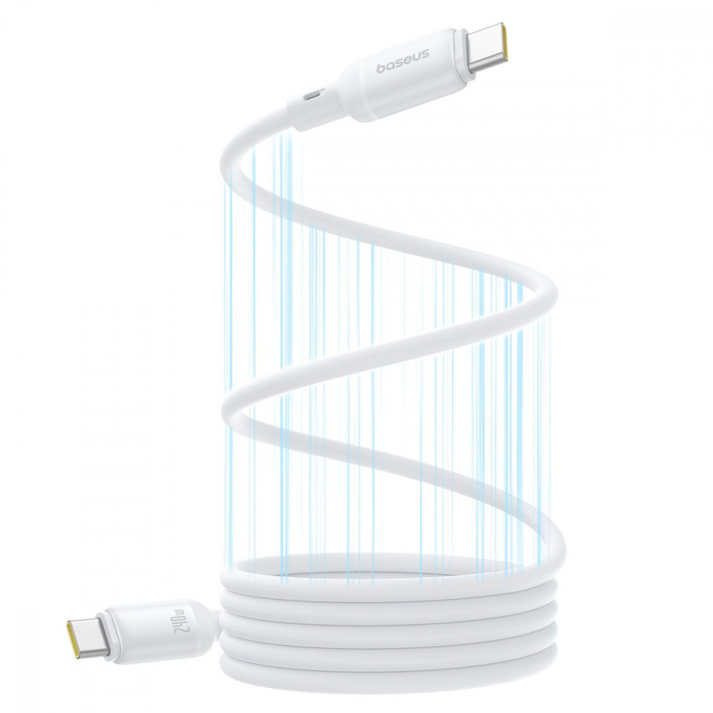 Кабель Baseus PicoGo Magnetic Liquid Silicone Type-C to Type-C 240W (1m) — Придбати в Україні - фото 5