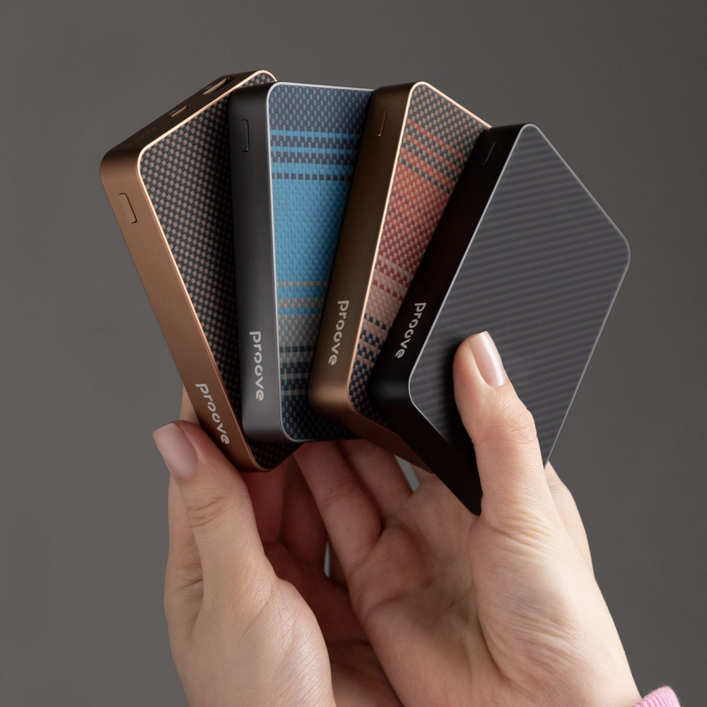Портативна Батарея Proove Carbon Slim 22.5W 10000mAh glowrise (PBCS22110052) світіння світанку на малюнкі №30