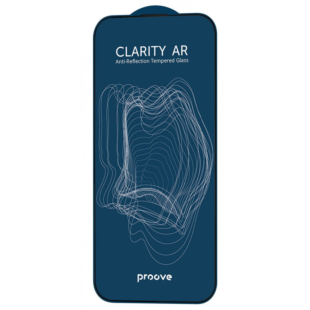 Захисне скло Proove Clarity AR iPhone 17 Pro Max black на малюнкі №1