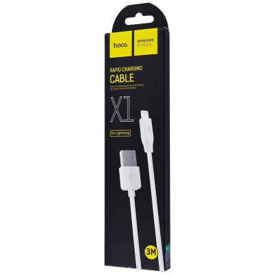 Купить Кабель Hoco X1 Lightning (3m) 10355 - Ncase