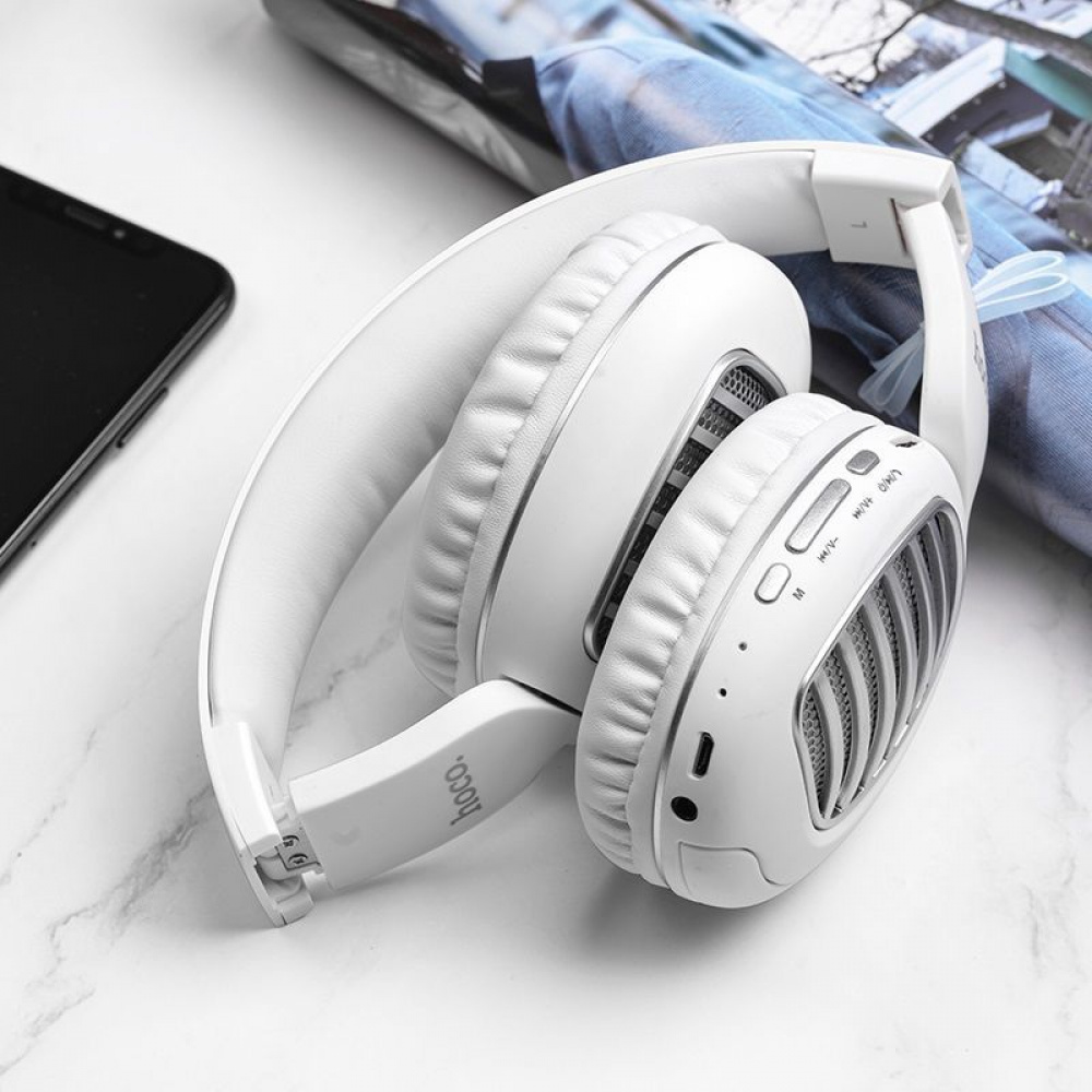 Бездротові навушники Hoco W23 Brilliant Sound Bluetooth — Придбати в Україні - фото 4