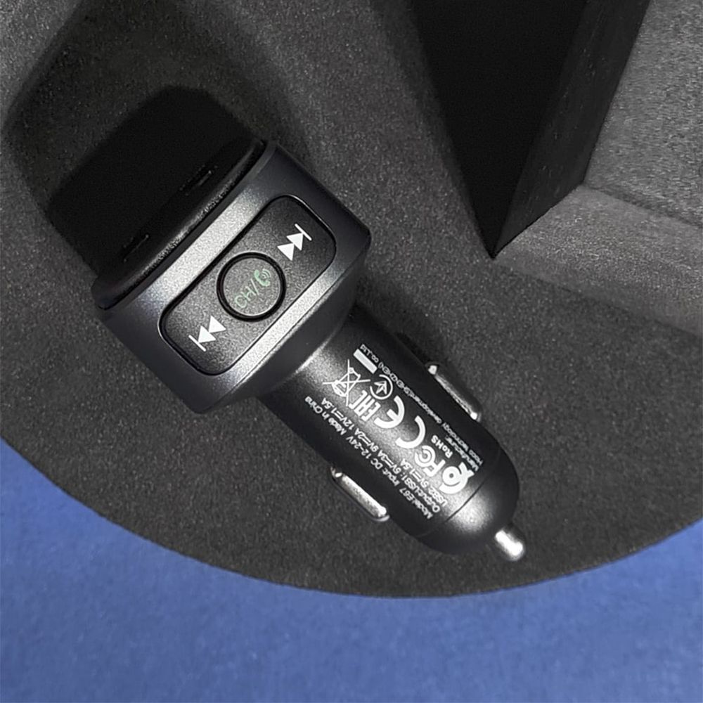 АЗП Hoco FM Launcher E67 Fighter 18W (2 USB) — Придбати в Україні - фото 2