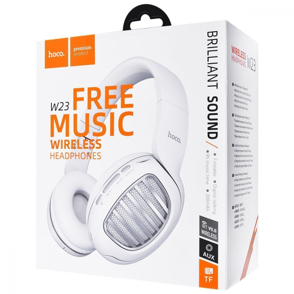 Бездротові навушники Hoco W23 Brilliant Sound Bluetooth — Придбати в Україні