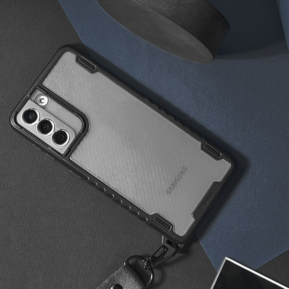 Чехол Carbon Protection Case Xiaomi Poco M4 Pro 5G/Redmi Note 11 5G/Note 11T 5G - фото 5