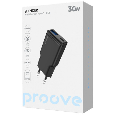 МЗП Proove Slender 30W (Type-C + USB) — Придбати в Україні