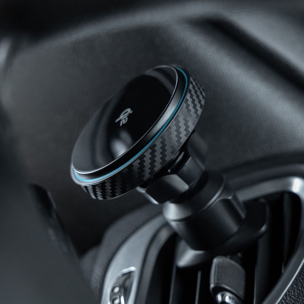 Автодержатель с Беспроводной Зарядкой Proove Graphite Circle Qi2 15W - фото 9