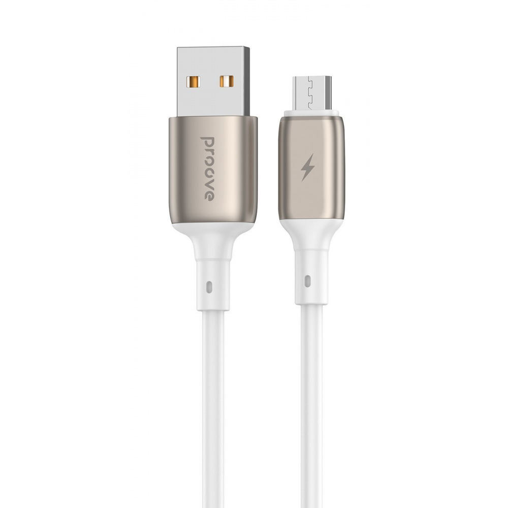 Кабель Proove Flex Metal USB to Micro USB 2.4A (1m) - фото 6