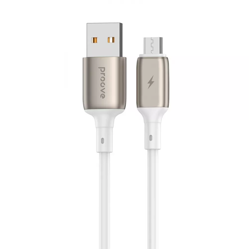 Кабель Proove Flex Metal USB to Micro USB 2.4A (1m) — Придбати в Україні - фото 6
