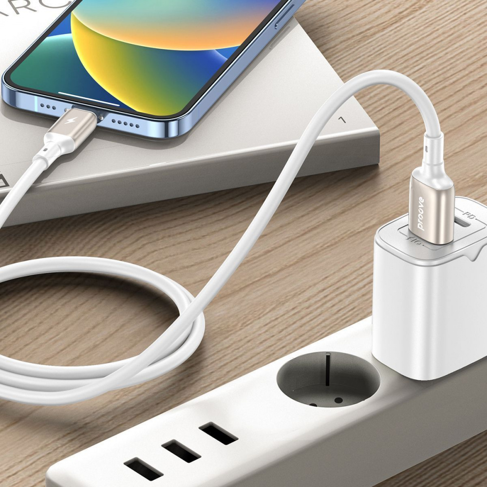 Кабель Proove Flex Metal USB to Micro USB 2.4A (1m) - фото 2