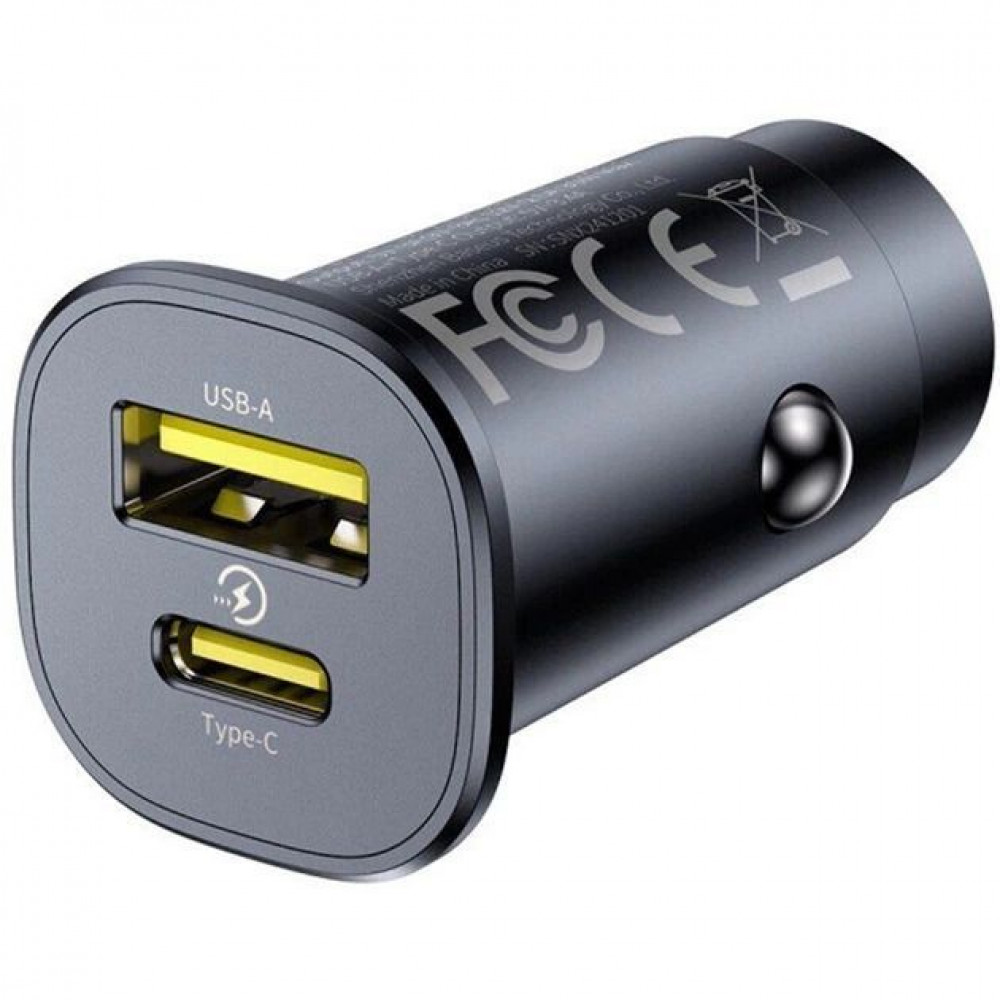 АЗУ Baseus GoTrip DP1 30W (Type-C + USB) black (C00072300123-00) Черный на картинке №1