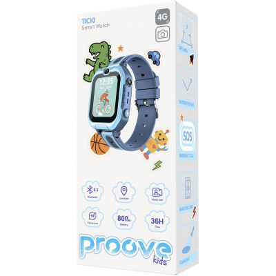 Купить Смарт часы Proove Kids Ticki с SIM-картой и GPS 68686 - Ncase