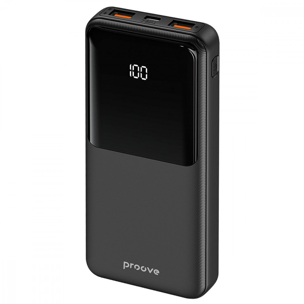 Портативна Батарея Proove Illuminator 2 22.5W 10000mAh black на малюнкі №1