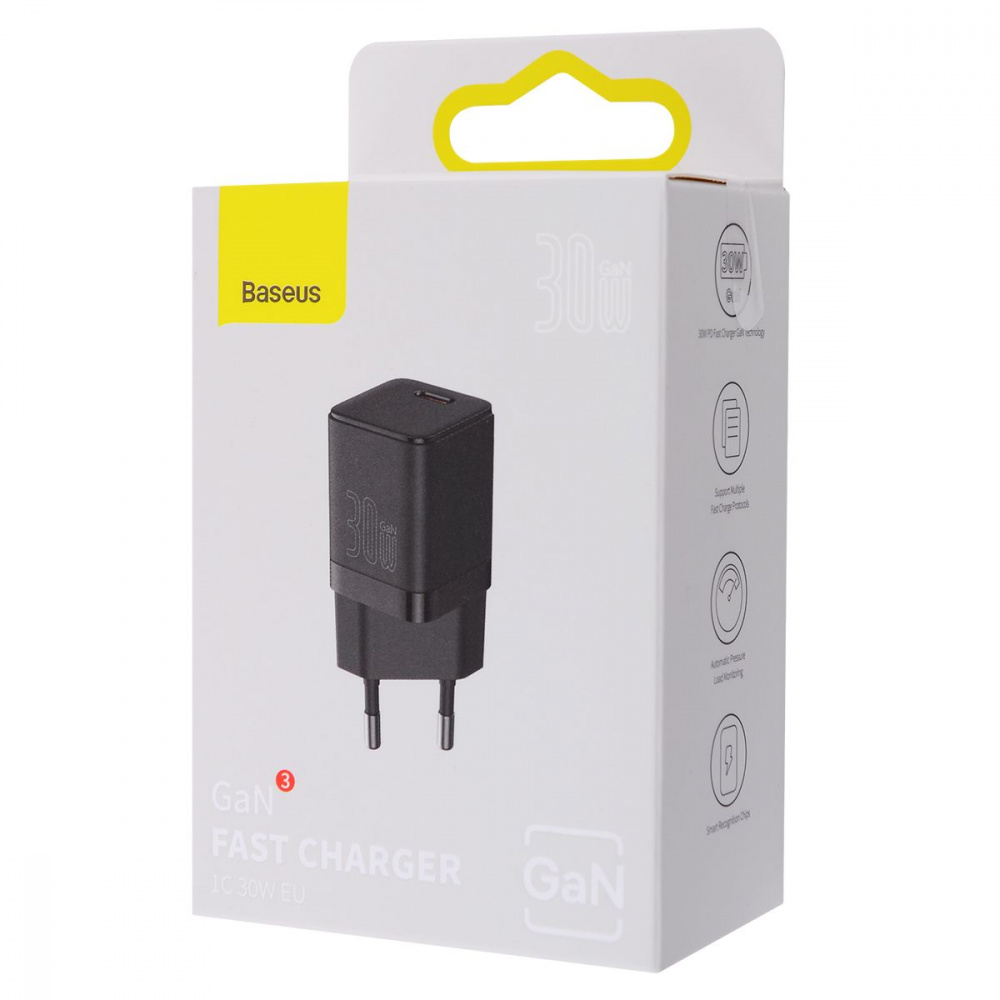 Wall Charger Baseus GaN3 Fast Charger 30W (1 Type-C) - фото 1