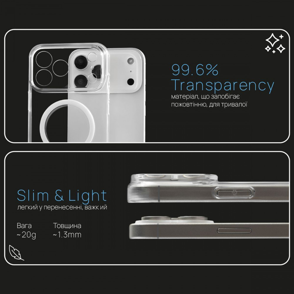 Чехол Proove Crystal Case with Magnetic Ring iPhone 12 Pro - фото 4