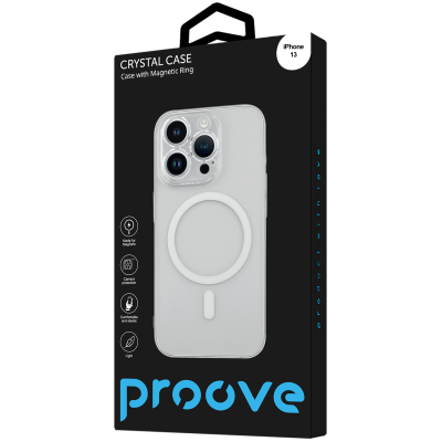 Чохол Proove Crystal Case with Magnetic Ring iPhone 13 — Придбати в Україні