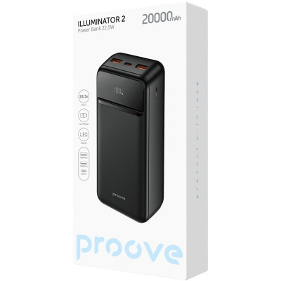 Портативна Батарея Proove Illuminator 2 22.5W 20000mAh — Придбати в Україні