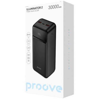 Портативна Батарея Proove Illuminator 2 22.5W 30000mAh — Придбати в Україні