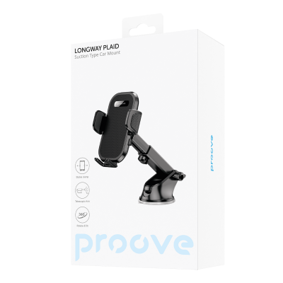Купить Автодержатель Proove Longway Plaid Suction Type Car Mount 48405 - Ncase