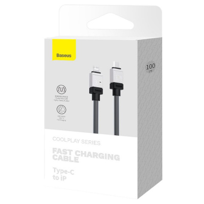 Купить Кабель Baseus CoolPlay Series Fast Charging Type-C to Lightning 20W (1m) 48424 - Ncase