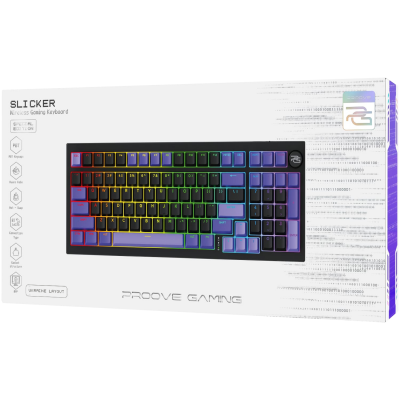 Бездротова клавіатура Proove Gaming Slicker Special Edition (Ukraine Layout) — Придбати в Україні