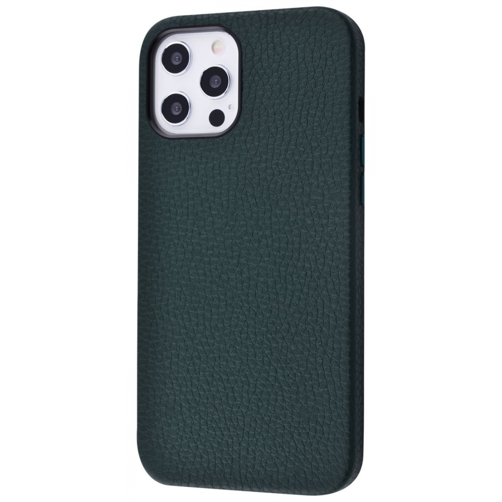 Чохол Genuine Leather Case Grainy Series iPhone 12 Pro Max — Придбати в Україні