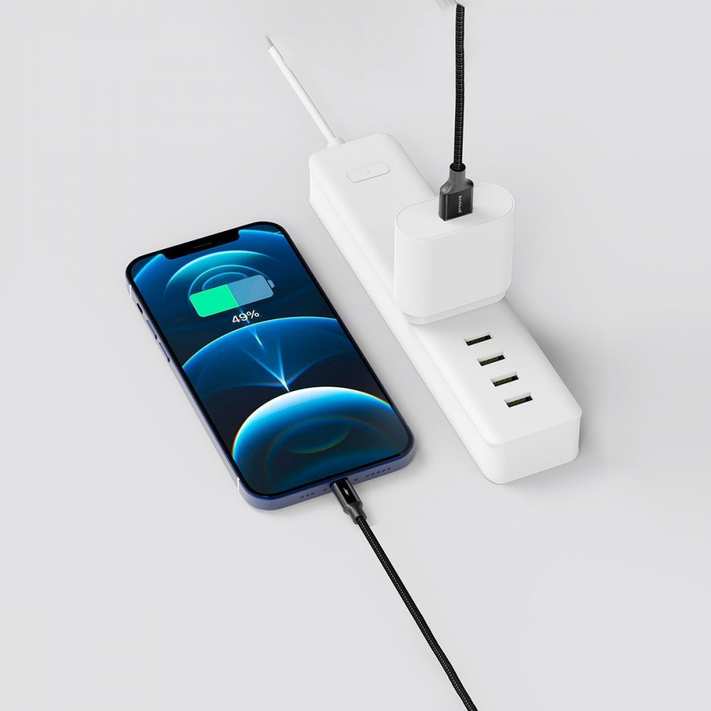 Кабель Proove Light Weft Lightning 2.4A (1m) — Придбати в Україні - фото 1