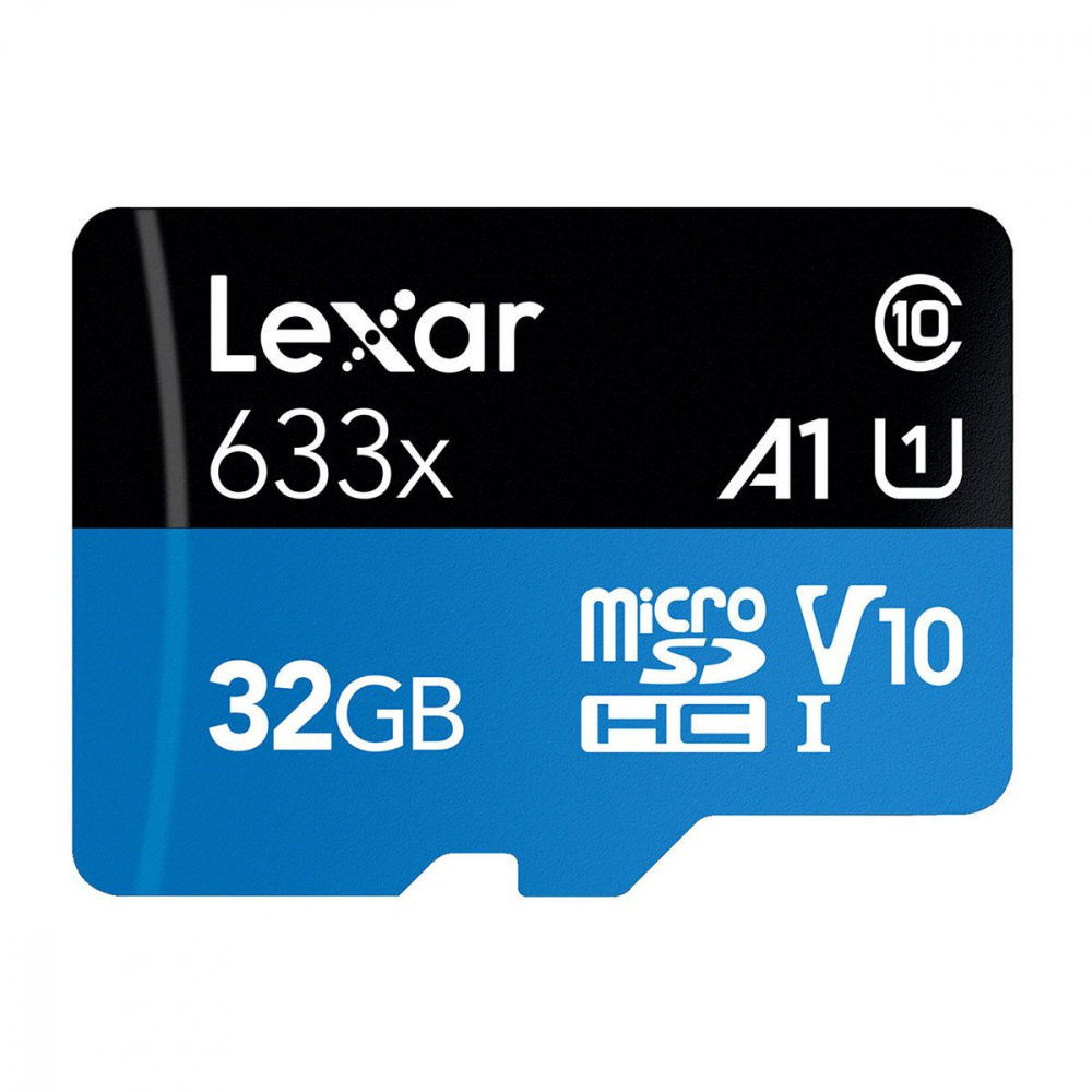 Накопитель Micro SDHC Card LEXAR 633x (Class 10 UHS-I U1) 32GB - фото 1