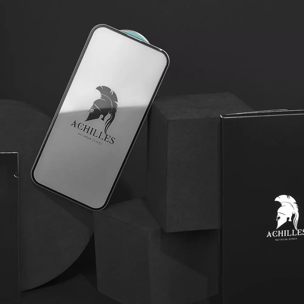Захисне скло FULL SCREEN ACHILLES iPhone 14 Pro/15/16 — Придбати в Україні - фото 4